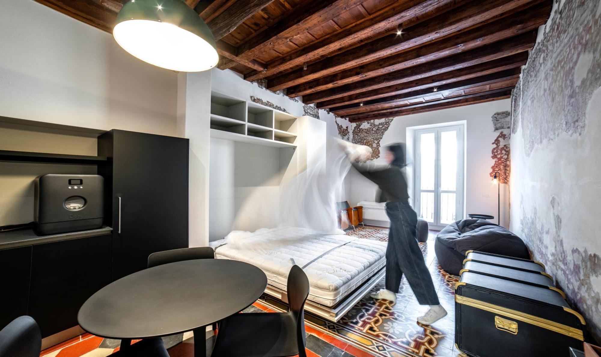 Piazza Mascheroni Home Bergamo Kültér fotó